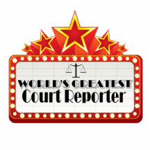 World's Greatest Court Reporter Photo Cut Outs