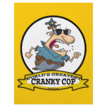 WORLDS GREATEST CRANKY COP MEN CARTOON flyers