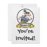 WORLDS GREATEST CRANKY COP MEN CARTOON invitations