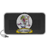 WORLDS GREATEST CRAZY CHEMIST MEN CARTOON SPEAKER