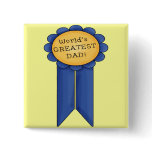 World's Greatest Dad Button