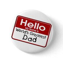 World's Greatest Dad Pin