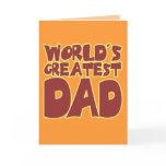 Worlds Greatest Dad cards