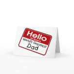 World's Greatest Dad cards