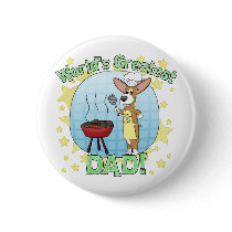 World's Greatest Dad Corgi Button