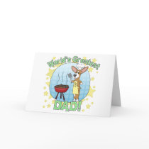 World's Greatest Dad Corgi Card