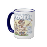 World's Greatest Dad Father's Day BBQ Gear Coffee Mugs