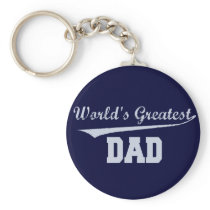 World's Greatest Dad Key Chains