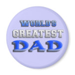 World's Greatest Dad magnets