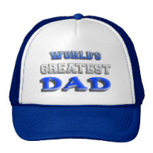 World's Greatest Dad Mesh Hat