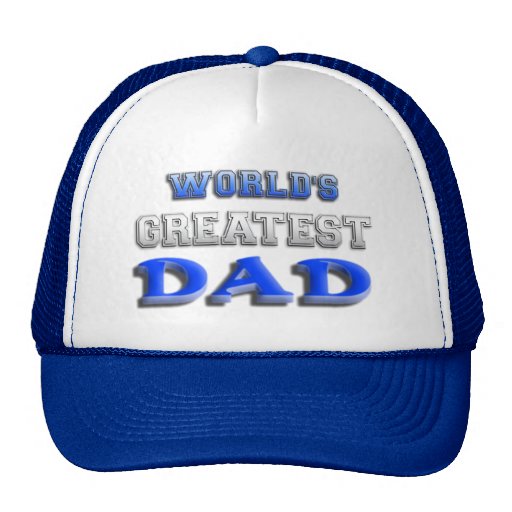 World's Greatest Dad Mesh Hat