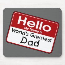 World's Greatest Dad Mouse Mats
