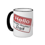 World's Greatest Dad mugs