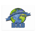 World's Greatest Dad Post Card