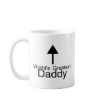 Worlds Greatest Daddy Arrow mugs