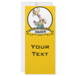 WORLDS GREATEST DADDY CARTOON rack cards