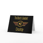 World's Greatest Daddy Greeting Card