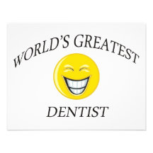 WORLD'S GREATEST DENTIST CUSTOM INVITES