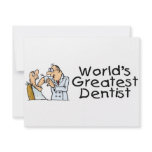 Worlds Greatest Dentist invitations