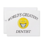 WORLD'S GREATEST DENTIST invitations