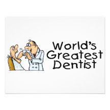 Worlds Greatest Dentist Invitation