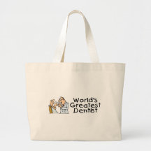 Worlds Greatest Dentist Tote Bag