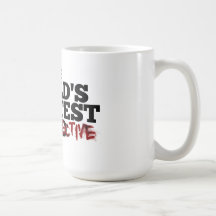 World's Greatest Detective Mugs