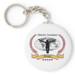 World's Greatest Diver Mens Gear keychains