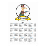 WORLDS GREATEST ELECTRICIAN MEN II CARTOON business cards