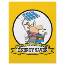 WORLDS GREATEST ENERGY SAVER MEN CARTOON FLYERS