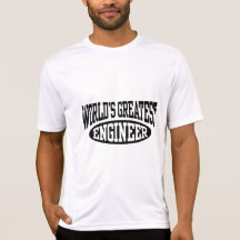 World's Greatest Engineer Tee Shirt