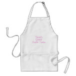 Worlds Greatest English Teacher Pink aprons