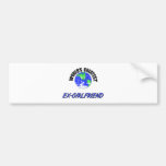 World's Greatest Ex-Girlfriend Bumper Sticker