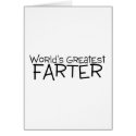 Worlds Greatest Farter cards