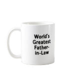  World's Greatest Father-in-Law Mug