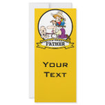 WORLDS GREATEST FATHER MEN CARTOON rack cards