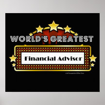 World's Greatest Financial Advisor Print