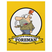 WORLDS GREATEST FOREMAN MEN CARTOON FLYER