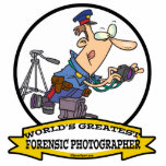 WORLDS GREATEST FORENSIC PHOTOGRAPHER CARTOON photo sculptures