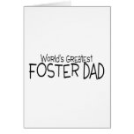 Worlds Greatest Foster Dad Card