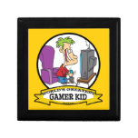 WORLDS GREATEST GAMER KID CARTOON GIFT BOX