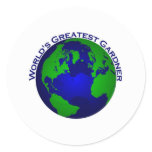World's Greatest Gardener stickers