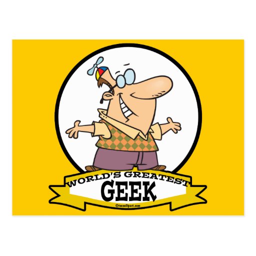 WORLDS GREATEST GEEK II CARTOON POSTCARDS