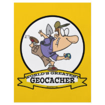 WORLDS GREATEST GEOCACHER MEN CARTOON FLYERS