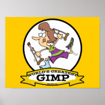 WORLDS GREATEST GIMP WOMEN CARTOON POSTERS