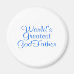 Worlds Greatest GodFather Refrigerator Magnet