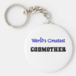 World's Greatest Godmother Key Chains