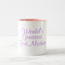 Worlds Greatest GodMother Mugs