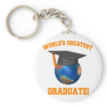 World's Greatest Graduate Keychains