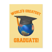 World's Greatest Graduate Post Card
